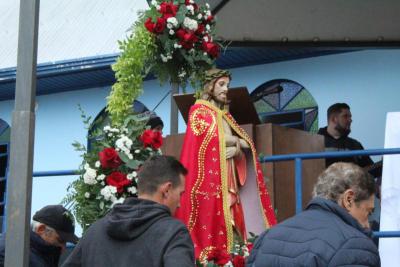 Missa em louvor ao Bom Jesus em Campo Mendes teve o PÃ¡roco SebastiÃ£o presidindo com liturgia da RÃ¡dio Campo Aberto